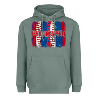 Sage philadelphia baseball team spirit brushstrokes Heavyweight Hoodie - Artiststas