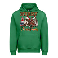 Emerald merry christmas trees Urban Hoodie - CowGirlArtShop