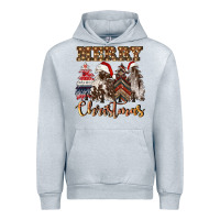 Heather Grey merry christmas trees Urban Hoodie - CowGirlArtShop