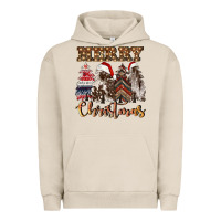 Pigment French Oak merry christmas trees Urban Hoodie - CowGirlArtShop