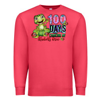 Cardinal 100 days chancing my students crow Premium Sweatshirt - SublimationCraftShop