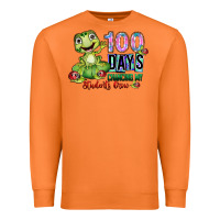 Carrot 100 days chancing my students crow Premium Sweatshirt - SublimationCraftShop
