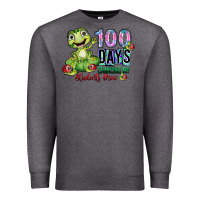 Charcoal Heather 100 days chancing my students crow Premium Sweatshirt - SublimationCraftShop