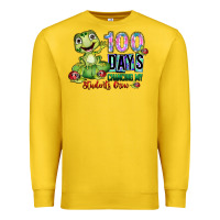 Lemon 100 days chancing my students crow Premium Sweatshirt - SublimationCraftShop