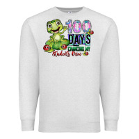 Oatmeal Heather 100 days chancing my students crow Premium Sweatshirt - SublimationCraftShop