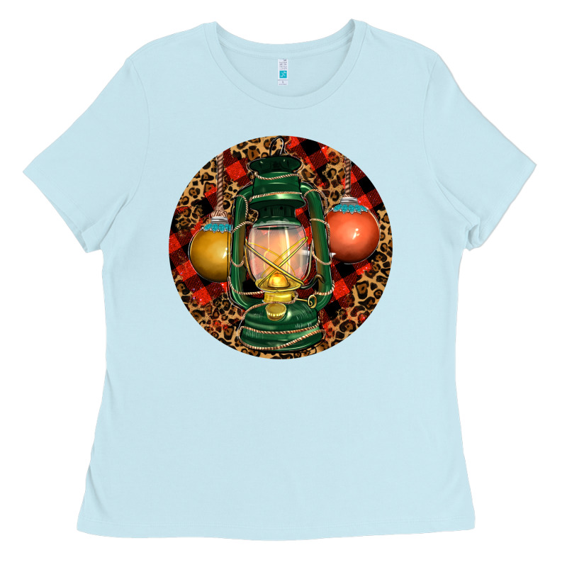 Xmas Lantern Christmas Ladies Tee by RanaPortraitStore | Teevron