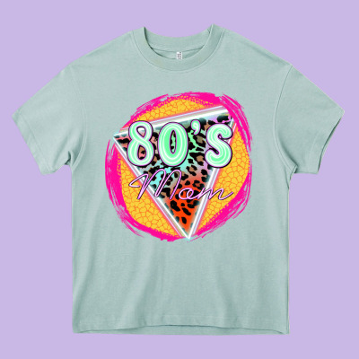 80's Mom Heavy Core Tee Designed By Zillion Design Studio