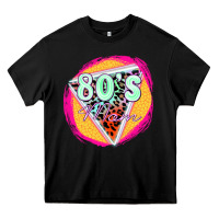 Black 80's mom Heavy Core Tee - Zillion Design Studio