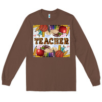 Chestnut Western Teacher Long Sleeve Tee - LillyAllenDesigns