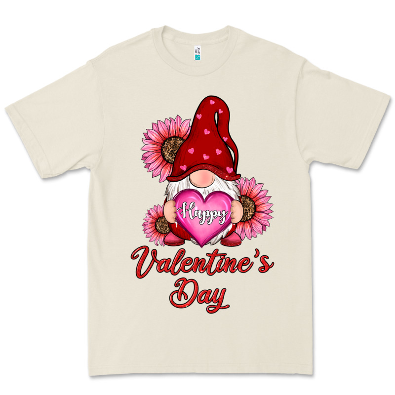 Happy Valentine's Day Gnomes With Sunflower Premium Tee by RanaPortraitStore | Teevron