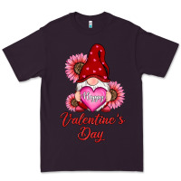 Plum happy valentine's day gnomes with sunflower Premium Tee - RanaPortraitStore
