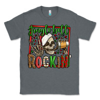 Charcoal Heather jingle bell rockin skeleton christmas Classic Tee - Jasminsmagicworld