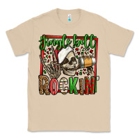 Mushroom jingle bell rockin skeleton christmas Classic Tee - Jasminsmagicworld