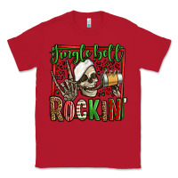 Red jingle bell rockin skeleton christmas Classic Tee - Jasminsmagicworld