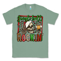 Sage jingle bell rockin skeleton christmas Classic Tee - Jasminsmagicworld