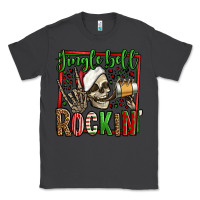 Smoke jingle bell rockin skeleton christmas Classic Tee - Jasminsmagicworld