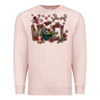 Pale Pink Noel Premium Sweatshirt - SublimationCraftShop