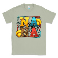 Matcha Softball nana leopard frame Classic Tee - LillyAllenDesigns