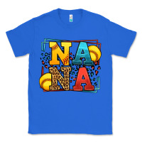 True Royal Softball nana leopard frame Classic Tee - LillyAllenDesigns