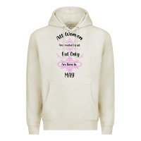 Oatmeal Heather all women are created equal but only the smartest are born in may Premium Hoodie - Bettercallsaul