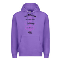 Purple all women are created equal but only the smartest are born in may Premium Hoodie - Bettercallsaul