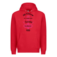 Red all women are created equal but only the smartest are born in may Premium Hoodie - Bettercallsaul