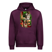Mauve Wine love snowman gnome Urban Hoodie - CowGirlArtShop