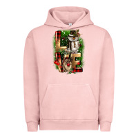 Pigment Salmon love snowman gnome Urban Hoodie - CowGirlArtShop