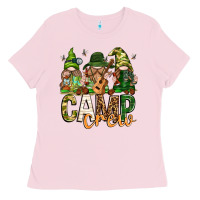 Camp Crew With Gnomies Ladies Tee | Teevron