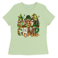 Matcha camp crew with gnomies Ladies Tee - texasbilliewilder
