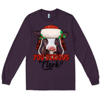 Plum you serious clark baby cow Long Sleeve Tee - Jasminsmagicworld