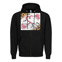 Black customized leopard floral nurse Zipper Hoodie - MaliasSmallBusiness