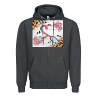 Smoke customized leopard floral nurse Zipper Hoodie - MaliasSmallBusiness
