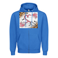 True Royal customized leopard floral nurse Zipper Hoodie - MaliasSmallBusiness