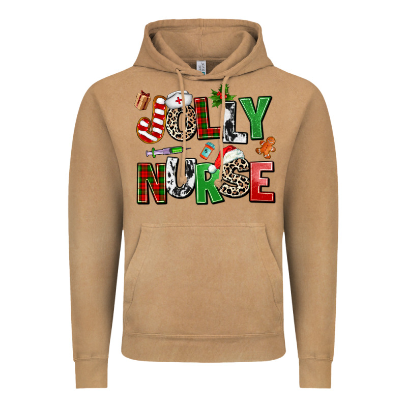 Jolly Nurse Vintage Hoodie by AdoDesignShop | Teevron