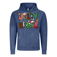 Vintage Denim jolly nurse Vintage Hoodie - AdoDesignShop