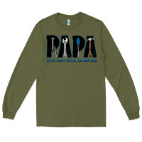 Army Green if he can't fix it no one can Long Sleeve Tee - JahusDesignShop