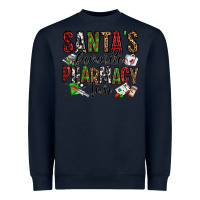 Navy santa's favorite pharmacy tech Heavyweight Sweatshirt - Jasminsmagicworld