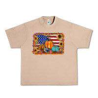 Burro american flag fall backgraund Urban Heavy Tee - JahusDesignShop
