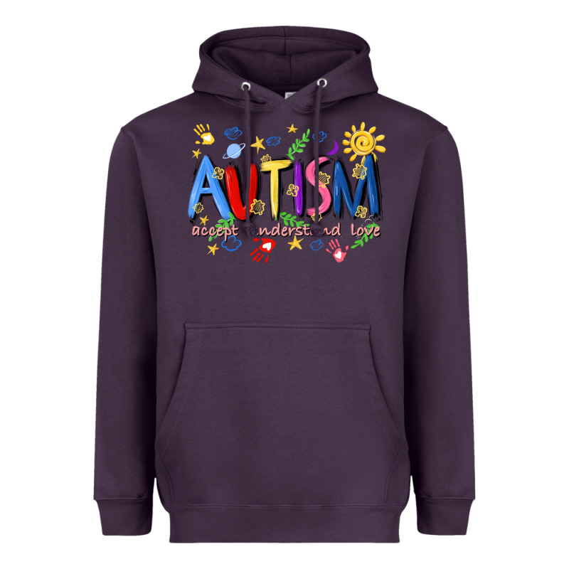 Autism Accept Understand Love Heavyweight Hoodie by Artiststas | Teevron
