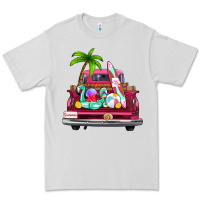 Dove Grey summer truck farm truck Premium Tee - Zillion Design Studio