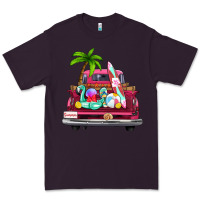 Plum summer truck farm truck Premium Tee - Zillion Design Studio