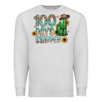 Dove Grey 100 days sharfer Premium Sweatshirt - SublimationCraftShop