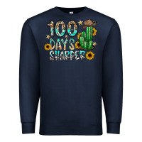 Navy 100 days sharfer Premium Sweatshirt - SublimationCraftShop