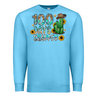 Ocean Blue 100 days sharfer Premium Sweatshirt - SublimationCraftShop