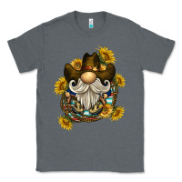 Charcoal Heather cowboy gnome sunflower rope Classic Tee - BarkalooDesign