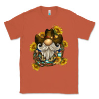 Copper cowboy gnome sunflower rope Classic Tee - BarkalooDesign
