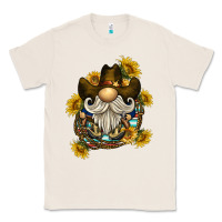 Natural cowboy gnome sunflower rope Classic Tee - BarkalooDesign