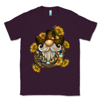 Plum cowboy gnome sunflower rope Classic Tee - BarkalooDesign