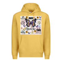 Antique Gold just breathe Premium Hoodie - JahusDesignShop